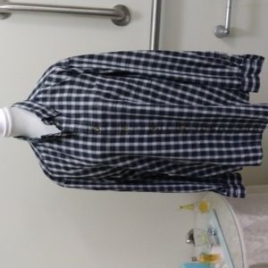 Pendleton Oxford cloth shirt, men's Large button down collar EUC